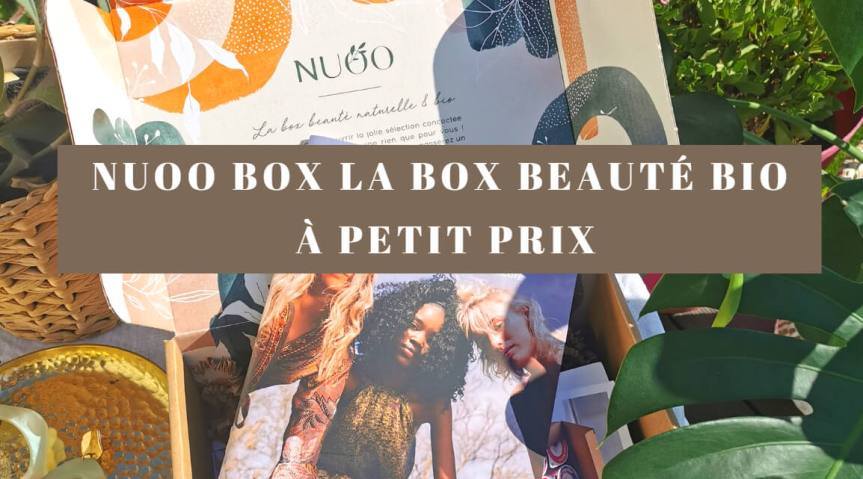 La box beauté Nuoo Box de Septembre