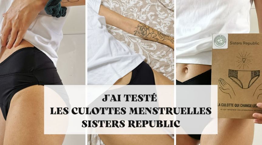 Sisters Republique la culotte menstruelle qui change les règles !