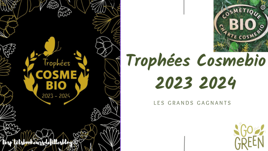 Les grands gagnants des trophées cosmebio 2023 2024
