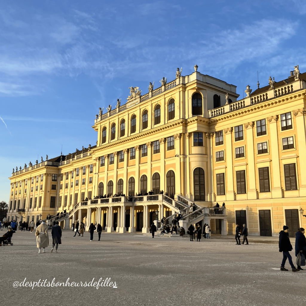 chateau de Schonbrunn vienne prix visite