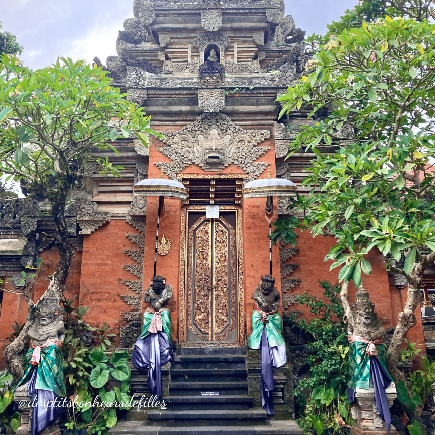 Palais d'Ubud à visiter Bali